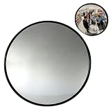 【Miroir de circulation convexe de haute qualité pour une sécurité maximale】Ce miroir de circulation convexe est fabriqué en matériau ABS de haute qualité avec une surface de miroir convexe en PC incassable, garantissant durabilité et résistance aux intempéries. Grâce à sa conception robuste, ce miroir garage résiste aux températures extrêmes, au vent fort et au soleil intense.