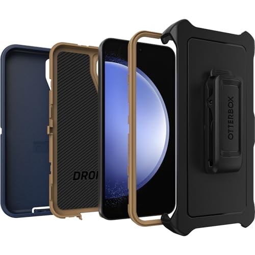 Coque Galaxy S23 FE OtterBox Defender Series bleu robuste antichoc étui - 5