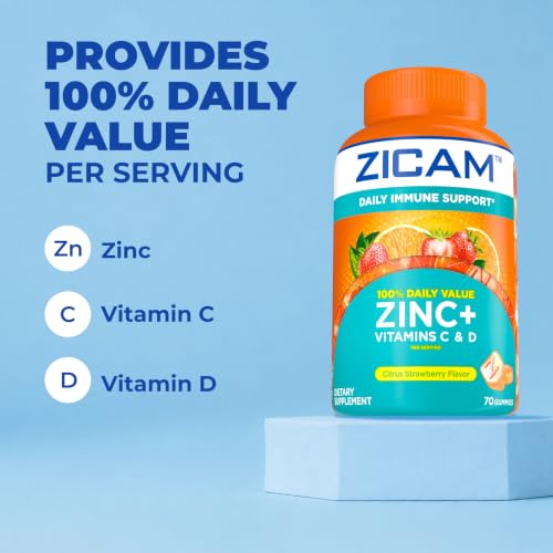 Zicam Daily Immune Support Gummies