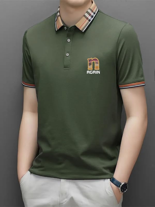 Image of Lymio Polo T Shirt for Men || T Shirt for Man || Collar T Shirt Style Men (Packs Also Available) (Polo-93-96)