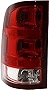 Evan-Fischer Tail Light Assembly Compatible with 2007-2010, 2012-2013 GMC Sierra 1500 SL/SLE/SLT/WT Models Driver Side
