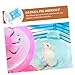 BESPORTBLE PVC Hamster Tunnel Maze Tubes Hideout Toy for Hamsters Chinchillas Gerbils Small Pet Plaything