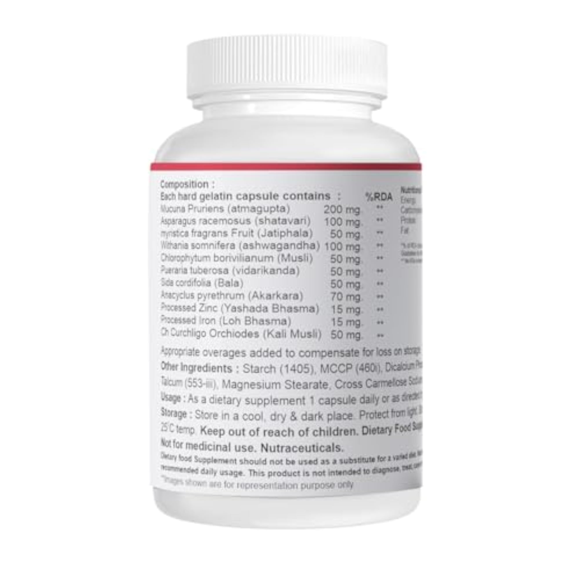 Grow Sperm - Male Fertility Supplement Capsules