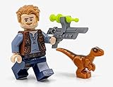 LEGO Jurassic World: Owen Grady with Baby Raptor and Tranquilizer Gun