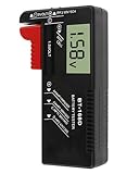 LED Digital Battery Tester Portable Universal UK Household Battery Checker for All Batteries Multi Size for AA AAA C D 9V 1.5V Button Cell Batteries, Requires No Battery to Operate (Model: BT-168D) - Image 7