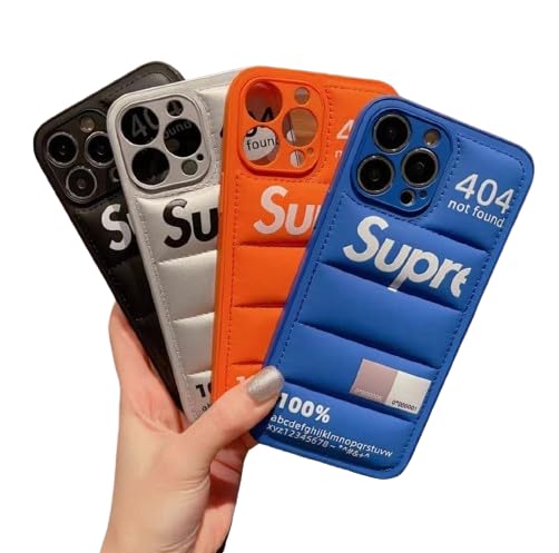 Amazon.com: Premium Puffer Jacket-Inspired Mobile Phone Cover - Durable  PVC, Shockproof, Supreme Quality, Lightweight - Universal Fit Compatible  iPhone 14 Pro Max (White) : Cell Phones & Accessories