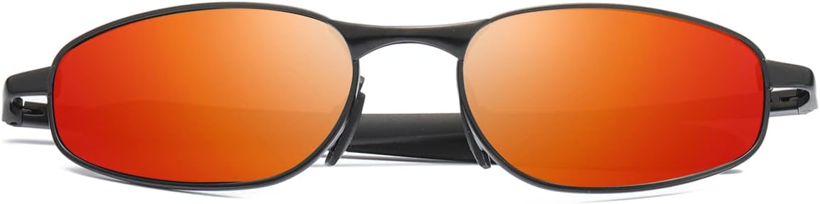 ZHILE Polarized Sunglasses Small Size Rectangular Metal Frame for Men and Women UV400 Protection - Image 2