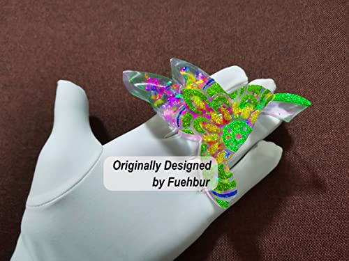 Hummingbird & Sunflower Car Freshies Mold- Woodpecker Bird Silicone Air Freshie Mold - Aroma Bead Freshener Mold -Epoxy Resin - Candle Soap Mold - Oven Safe【Upgraded Soft Material】 #TOP2