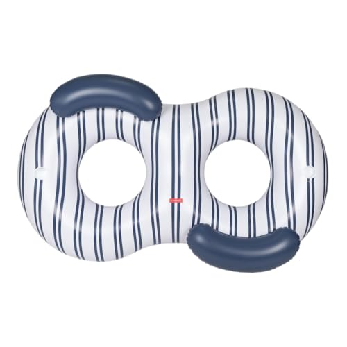 Flamingueo Bouee Piscine - Matelas Piscine, Bouée Gonflable, Bouee Piscine Adulte, Gonflable Plage, Accessoires Piscine, Bouee Geante (190 x 115 x 45 cm)
