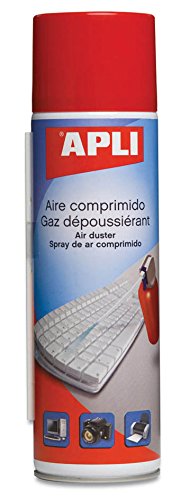 APLI 11297 - Limpiadora de aire comprimido para ordenador (400 ml)