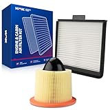KAX Engine & Cabin Air Filter Kit, Replacement for Ford F-150, F-250 Super Duty, F-350 Super Duty,