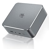 Beelink Mini PC EQR6, AMD Ryzen 5 6600H (6C/12T, até 4,5GHz), mini computador com SSD NVMe de 16 GB DDR5/500 GB, suporta tela dupla 4K/WiFi6/BT5.2/USB3.2/LAN Gigabit dupla
