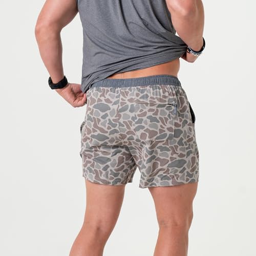Burlebo Men’s Athletic Shorts | Versatile Training & Casual Shorts with Liner and Side Pockets3