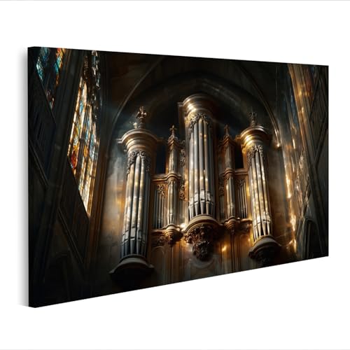 Orgue majestueux tableau salon décoration murale pour mélomanes avertis