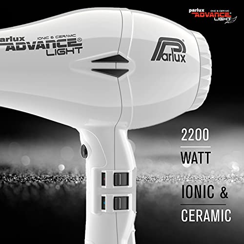 Parlux 387 Advance Light Ionic & Ceramin Hairdryer White, produkt do włosów