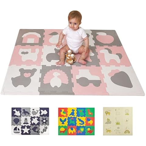 Hakuna Matte Farm Theme Foam Play Mat Cover