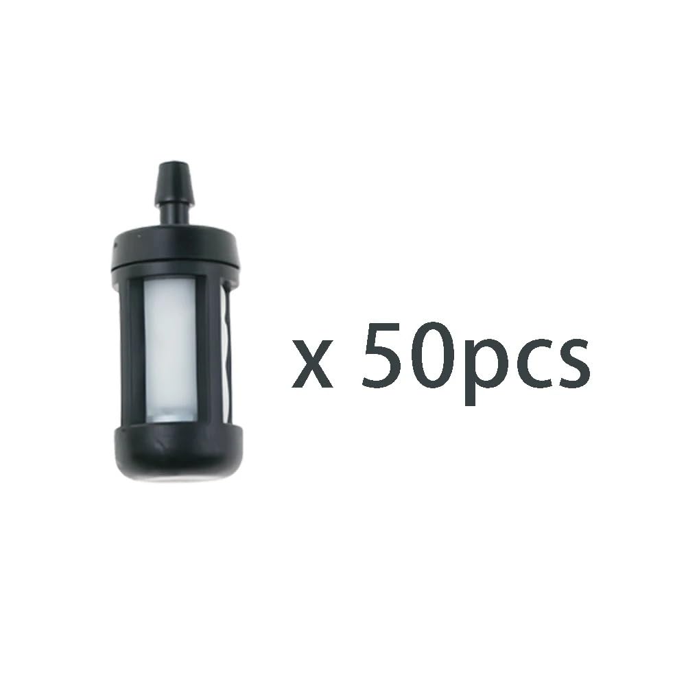 50 filtros de Combustible compatibles con Motosierra Stihl, Sierra desbrozadora, cortadora de Disco 0000, 350, 3500, 3504, 3515