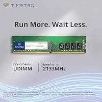 Timetec 16GB KIT (2x8GB) DDR4 2133MHz (PC4-2133P) PC4-17000 UDIMM Desktop-RAM – Non-ECC Unbuffered, 288-Pin, 1.2V, CL15 DIMM-Speichermodul – Ansicht 4