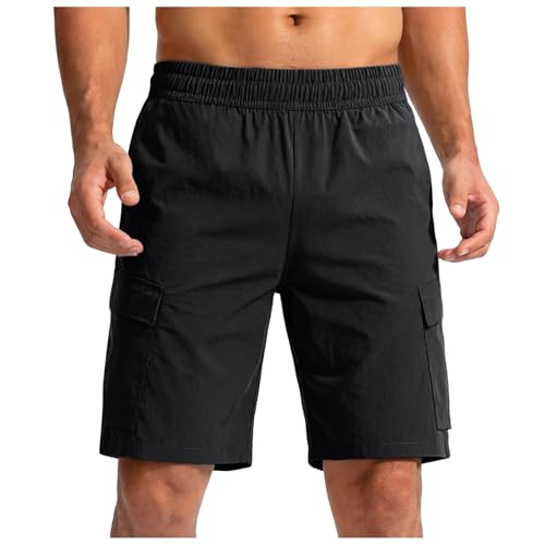 Short en coton homme décontracté idéal pour la plage et le style cargo casual