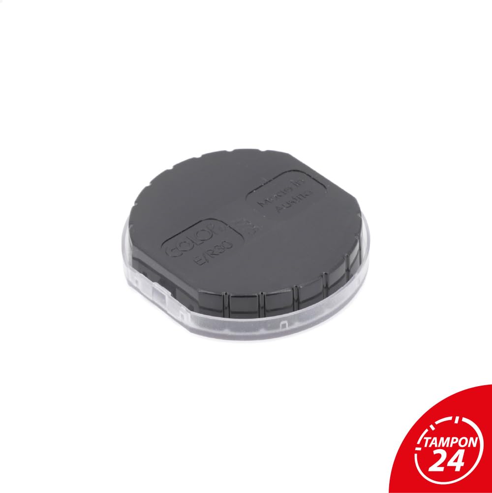 Cartucho de tinta para Colop Printer R30 | Cartucho Colop E/R30 (Pack de 10 - Negro)