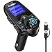 Produktbild iVoler Bluetooth FM Transmitter, Auto Radio Transmitter KFZ Wireless Bluetooth FM Radio Adapter Freisprecheinrichtung Dual USB Ladegerät für Handy