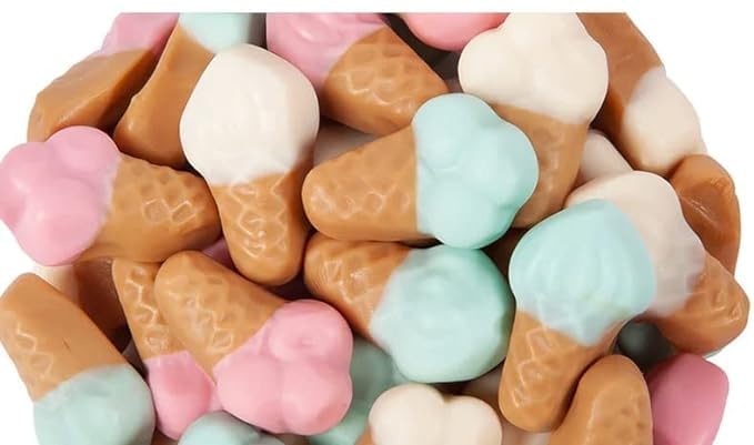Bayside Candy Gummy Collection - Gummi Collection Gummy Ice Cream Cones (5, Pounds)