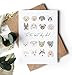 Dog Father's Day Card, Dog Dad Card, Card From Dog to Dad (Premium Quality, Handmade)