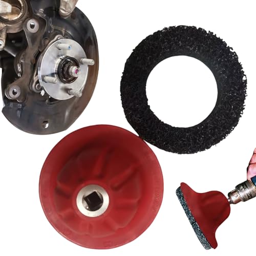 Acunny Limpiador de Pernos de Rueda | Limpiador De Frenos,Cepillos Abrasivos para Camiones Motocicletas Y Uso Doméstico