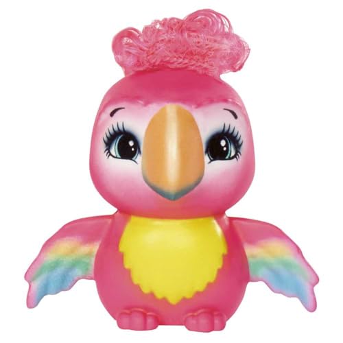 Muñeca Enchantimals Peeki Parrot con Figura Animal miniatura 4