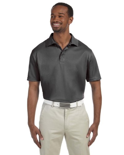 Polo homme anti-microbien charcoal XL idéal pour le bureau