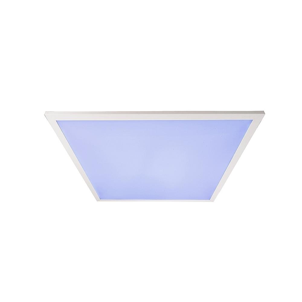 Wall-/ Ceiling luminaire, LED Panel RGB, 24V DC, 36.00 W, Aluminium, 40 W, White