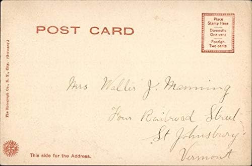 Miniatura 2 de Avenue House and Opera House St. Johnsbury, Vermont VT Original Antique Postcard