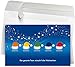 Produktbild 50 Premium Weihnachtskarten inkl. Umschläge, Set: 50 Stck hochwertige Klappkarten WK16192 (Querformat 19x12 cm groß) für originelle Grüße an Firmen und Kunden