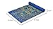 Gaiam Yoga Mat Premium Print Extra Thick Non Slip Exercise & Fitness Mat for All Types of Yoga, Pilates & Floor Workouts, Sapphire Feather, 6mm