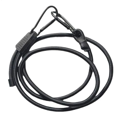 Carabiner Bungee Kabel verstellbare Bungee Kabel - LKW -Peitschenkabel mit Carabiner -Haken,Hochleistungs-Elastizier mit Clips, UV-resistentem Gepäckseil für Karren