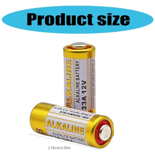 Pack de 5 pilas alcalinas 23A 12V alta capacidad miniatura 5