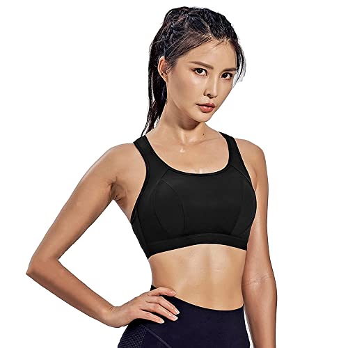 WENJUN Damen-Sport-BHs, unterstützender Racerback, nahtlos, hochelastisch, für Fitnessst … WENJUN Damen-Sport-BHs, unterstützender Racerback, nahtlos, hochelastisch, für Fitnessst …