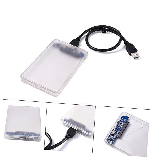 Caja externa para disco duro 2.5 pulg HDD/SSD USB 3.0 miniatura 2