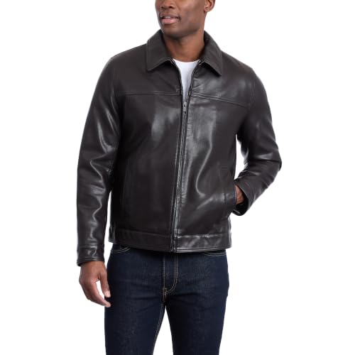 Image of Tommy Hilfiger Men's Classic Faux Leather Jacket