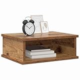 【Dimensions parfaites】 Avec 40 x 31 x 15 cm, cette table de chevet se glisse sans problème dans chaque pièce, tout en offrant un espace de rangement généreux pour vos objets personnels. Son design compact la rend parfaite pour les petits appartements où l'organisation est clé, vous permettant de garder l'essentiel à portée de main.