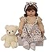 Yedaoiu Bambola rinata Donne Incinte di addestramento Puntelli Realistico Bambini Lifeelike Soothing Doll Baby Abbigliamento Modello Playhouse Regalo Decorato 24in per Il Regalo dei Bambini,Marrone