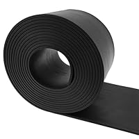 Gummistreifen Neopren Gummimatte Vollgummi Gummiprofil Gummiplatte für Dichtungen, Bodenbeläge Schutz, Vibrationsschutz, Abdeckung, DIY (120mm×5mm×3m)