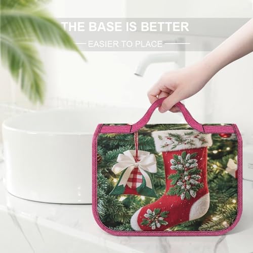 Trousse de toilette de Noël étanche finie la pagne dans la valise - 3
