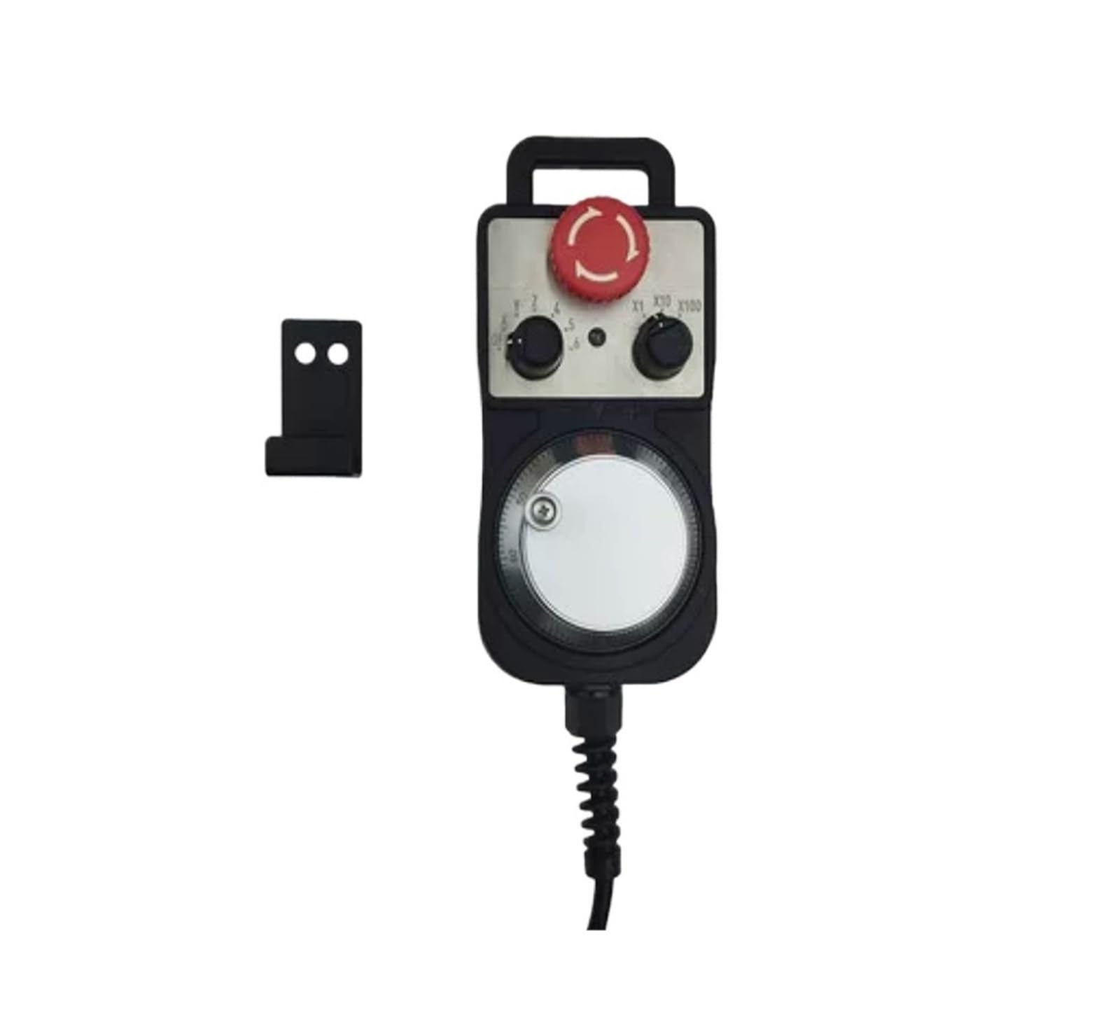 PMZZHUPVR Engraving Machine Controller Handle JMPG1, 6-Axis CNC Electronic Handwheel with Emergency Stop