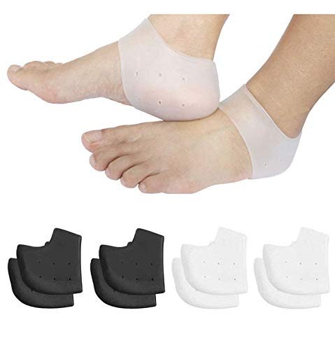 Breathable Heel Cups, Plantar Fasciitis Inserts, Heel Pads Cushion Great for Heel Pain
