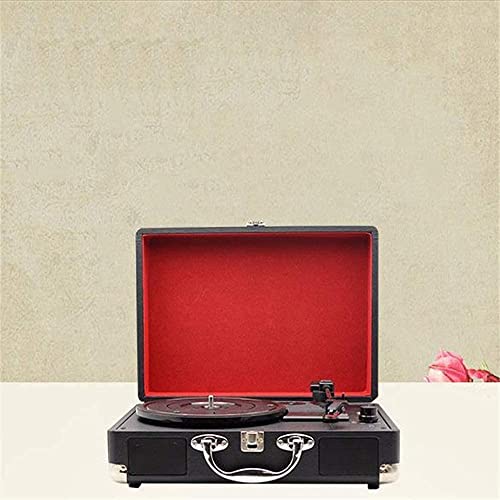 AURADO Tourne-Disque, Haut-Parleur Bluetooth rétro Portable Turntable Bluetooth Valise Turntable Record Machine Vintage… - Les Beatles, Paul McCartney, John Lennon, RIngo Starr, George Harrison AURADO Tourne-Disque, Haut-Parleur Bluetooth rétro Portable Turntable Bluetooth Valise Turntable Record Machine Vintage… – Image 8