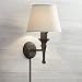 Braidy Bronze Plug-in Wall Sconce - Regency Hill
