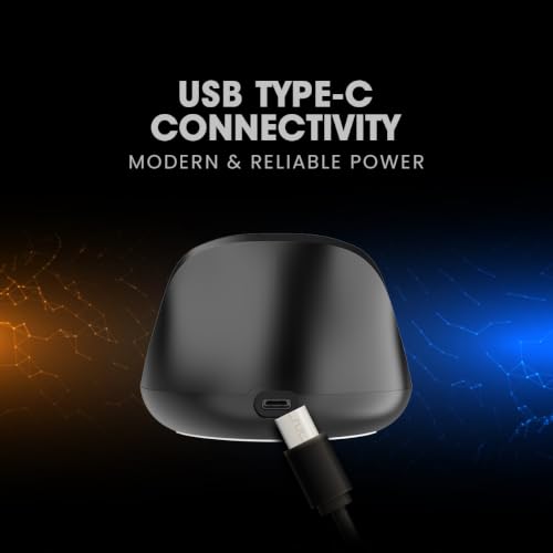 Image of Cosmic Byte Blitz Tri-Mode Controller Charging Dock with USB Dongle Pass-Through & LED Indicator, USB Type-C Powered (Black) Controller not Included