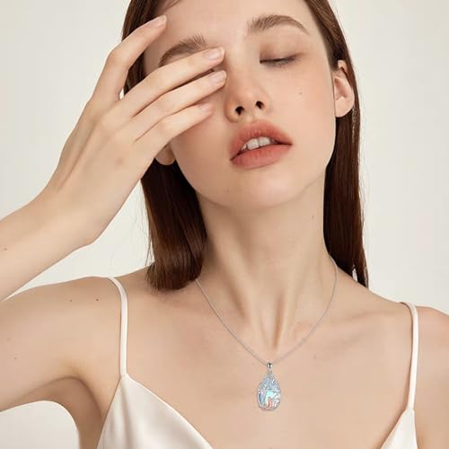 Sports Lovers Gifts Sterling Silver Moonstone soccer ball Pendant Necklace Inspirational soccer Jewelry Gifts for Basketball Lovers Women Girls2