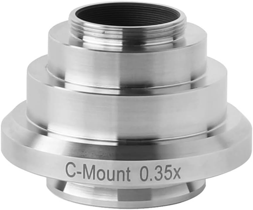 Lab Microscope Accessories 0.35x 0.55x 0.7X 0.8X 1x 1.2X 1.5X 2.25x Trinocular Microscope(0.55X)